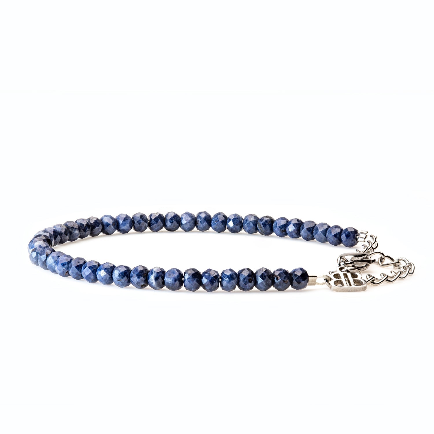 Saphir Armband facettiert 3mm- September Birthstone - BONES & BUDDHAS