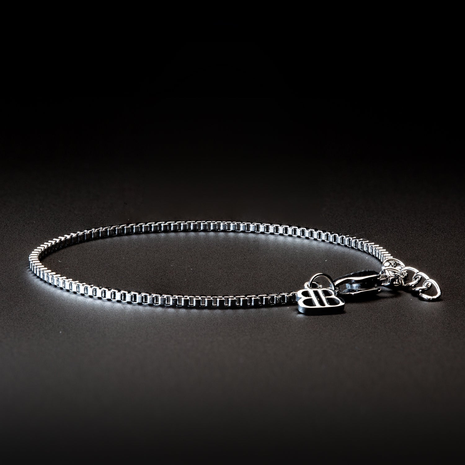 Box Armband Edelstahl 1,5mm - BONES & BUDDHAS