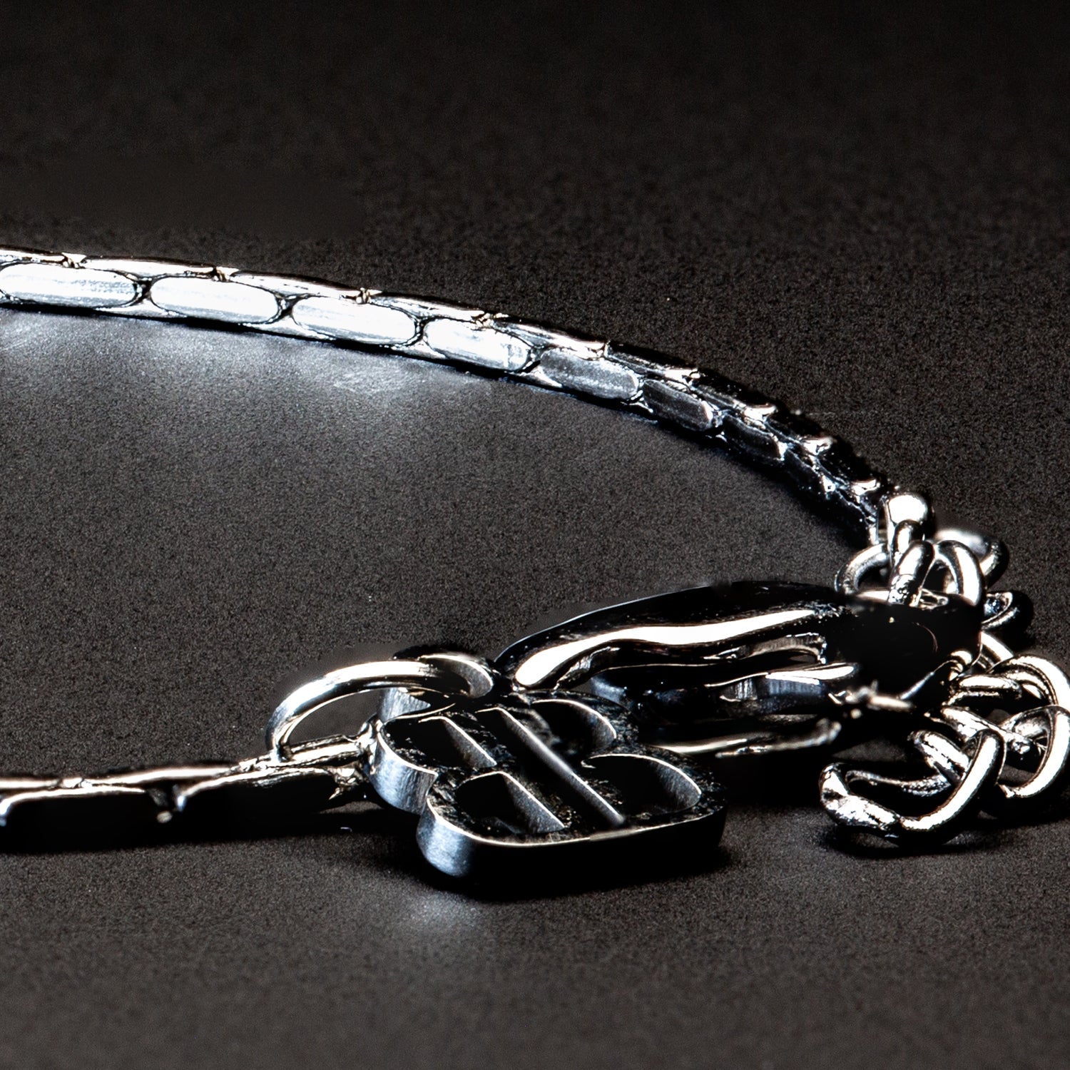 Drahtketten-Armband Edelstahl 1,3mm - BONES & BUDDHAS